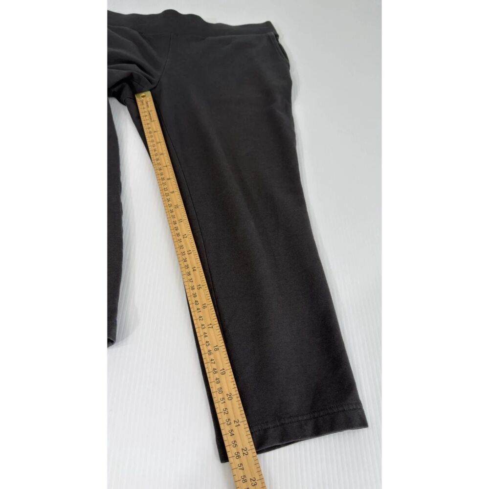 Pure Jill Affinity French Terry Slim Crop Pants Sz SP (32x22) Gray Pima Modal - Picture 4 of 9